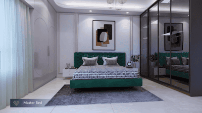 Bedroom Image of 1173 Sq.ft 2 BHK Apartment / Flat for sale in Nyati Emerald, Baner Pune for Rs. 11000000