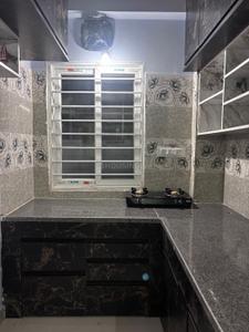 Kitchen Image of 700 Sq.ft 1 BHK Apartment / Flat for rent in Madhapur Hyderabad for Rs. 26000