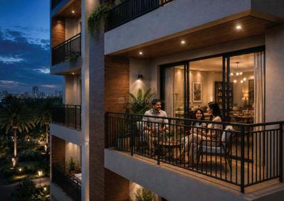 Balcony Image of 1685 Sq.ft 3 BHK Apartment / Flat for sale in Horamavu Bengaluru for Rs. 14322500