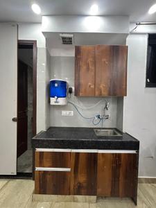 Kitchen Image of 200 Sq.ft 1 RK Builder Floor for rent in Rajouri Garden New Delhi for Rs. 16000