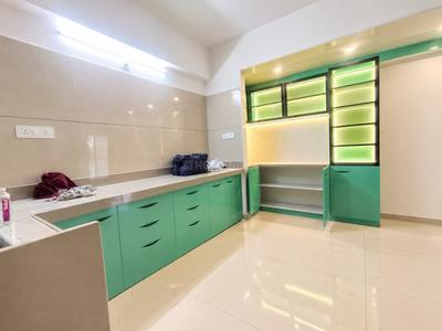 Kitchen Image of 1800 Sq.ft 3 BHK Apartment / Flat for rent in New Gotri Vadodara for Rs. 30000