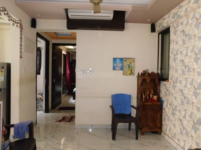 Hall Image of 600 Sq.ft 1 BHK Apartment / Flat for rent in Raymond Ten X Habitat Raymond Realty Tower D, Thane West Thane for Rs. 31000