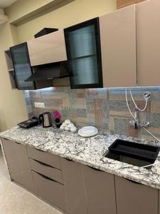Kitchen Image of 493 Sq.ft 1 RK Studio for sale in Okay Plus Sapphire Suites, Karni Vihar Jaipur for Rs. 4200000