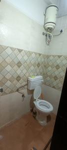 Bathroom Image of 350 Sq.ft 1 RK Builder Floor for rent in Mahalakshmi Nagar Indore for Rs. 12000