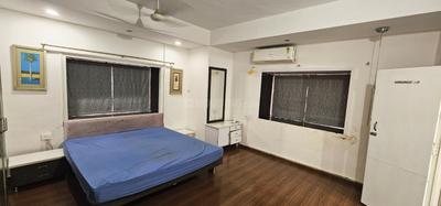 Bedroom Image of 1450 Sq.ft 3 BHK Apartment / Flat for rent in Alkapuri Vadodara for Rs. 45000