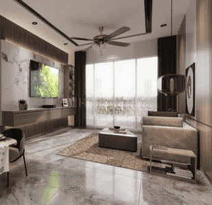 Image of 1099 Sq.ft 2 BHK Apartment / Flat for sale in Kamdhenu Grandeur, Sanpada, Navi Mumbai for Rs. 19000000