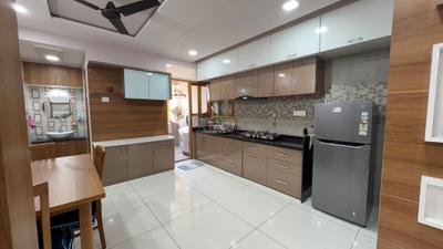 Kitchen Image of 1370 Sq.ft 2 BHK Apartment / Flat for rent in Saamarth Heaven 5, PDPU Road Gandhinagar for Rs. 33000