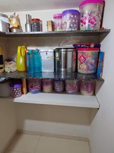 Kitchen Image of 1220 Sq.ft 2 BHK Apartment / Flat for rent in Parth Mepal Parmeshwar, Zundal Ahmedabad for Rs. 28000