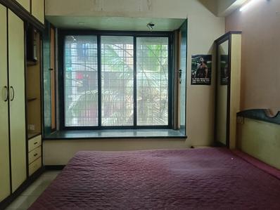 Bedroom Image of 450 Sq.ft 1 BHK Apartment / Flat for rent in Vasant Galaxy Uranus, Goregaon West Mumbai for Rs. 49000