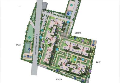 Floor Plan Image of 661 Sq.ft 1 BHK Apartment / Flat for sale in Sobha Neopolis, Panathur Bengaluru for Rs. 11500000