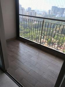Balcony Image of 930 Sq.ft 1.5 BHK Apartment / Flat for rent in Kalpataru Paramount, Thane West Thane for Rs. 37000