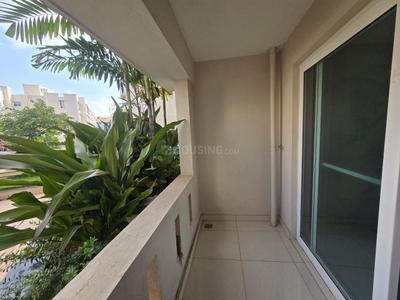 Balcony Image of 900 Sq.ft 1 BHK Apartment / Flat for rent in Sankalp Square, Devinagar Bengaluru for Rs. 36000