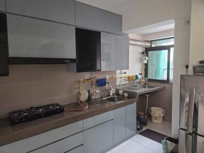 Kitchen Image of 1300 Sq.ft 3 BHK Apartment / Flat for sale in Saanvi Nirman Stella, Bopal Ahmedabad for Rs. 11000000