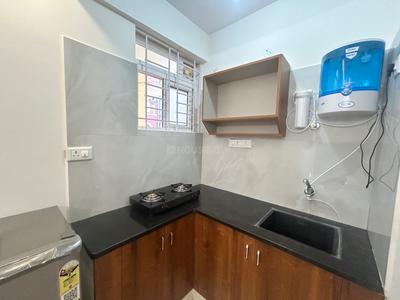 Kitchen Image of 610 Sq.ft 1 BHK Apartment / Flat for rent in BTM Layout Bengaluru for Rs. 25299