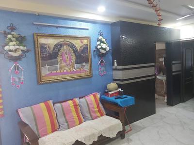 Hall Image of 1000 Sq.ft 2 BHK Apartment / Flat for rent in Nizampet Hyderabad for Rs. 23000