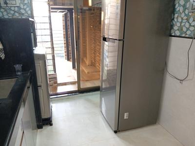 Kitchen Image of 1200 Sq.ft 2 BHK Apartment / Flat for rent in Ashtavinayak Aangan, Ulwe Navi Mumbai for Rs. 60000