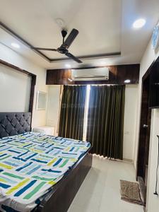 Bedroom Image of 1215 Sq.ft 2 BHK Apartment / Flat for rent in Eklingji Radhe Skyline, Sanand Ahmedabad for Rs. 26000