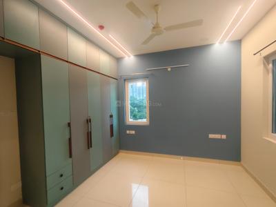 Bedroom Image of 1360 Sq.ft 2 BHK Apartment / Flat for rent in Rajapushpa Provincia, Narsingi Hyderabad for Rs. 60000