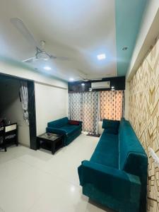 Hall Image of 1000 Sq.ft 3 BHK Apartment / Flat for sale in Sarjan Setu Vertica, Gota Ahmedabad for Rs. 11000000