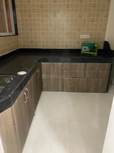 Kitchen Image of 650 Sq.ft 1 BHK Apartment / Flat for rent in GK Silverland Residency Phase 1, Ravet Pune for Rs. 18000