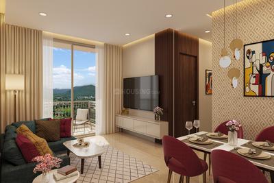 Hall Image of 1012 Sq.ft 2 BHK Apartment / Flat for sale in The Arena Hiranandani Fortune City, Panvel Navi Mumbai for Rs. 13400000