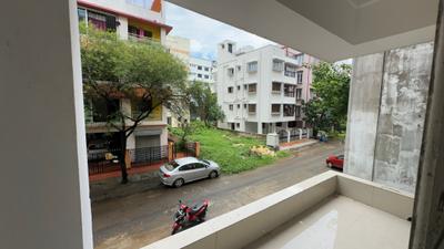 Balcony Image of 1250 Sq.ft 3 BHK Apartment / Flat for sale in New Town Kolkata for Rs. 8300000