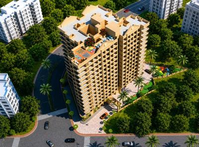 Image of 1073 Sq.ft 2 BHK Apartment / Flat for sale in Sai Altezza, Kalyan East, Kalyan for Rs. 7500000