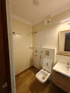 Bathroom Image of 1350 Sq.ft 3 BHK Builder Floor for sale in Malviya Nagar New Delhi for Rs. 32000000