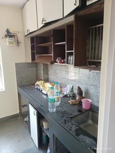 Kitchen Image of 560 Sq.ft 1 BHK Apartment / Flat for rent in Thane West Thane for Rs. 30000