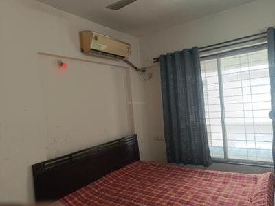 Bedroom Image of 698 Sq.ft 1 BHK Apartment / Flat for rent in Siddhi Nisarg, Wakad Pune for Rs. 23000