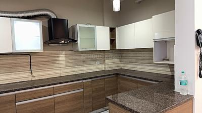 Kitchen Image of 1827 Sq.ft 3 BHK Apartment / Flat for rent in ABA Cleo County, Sector 121 Noida for Rs. 65000