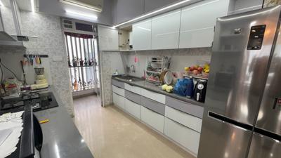 Kitchen Image of 1200 Sq.ft 3 BHK Apartment / Flat for sale in Godrej The Trees, Vikhroli East Mumbai for Rs. 71000000