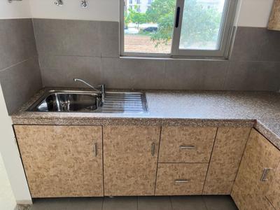 Kitchen Image of 903 Sq.ft 2 BHK Builder Floor for rent in Vatika Emilia Floors, Sector 83 Gurgaon for Rs. 22000