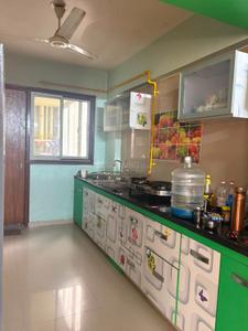 Kitchen Image of 1885 Sq.ft 3 BHK Apartment / Flat for sale in Safal Parisar II, South Bopal Ahmedabad for Rs. 11500000