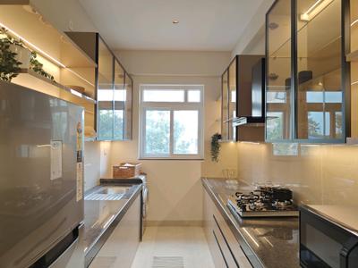 Kitchen Image of 1019 Sq.ft 3 BHK Apartment / Flat for sale in Purva Clermont, Chembur Mumbai for Rs. 42500000