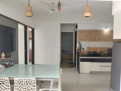 Dining Area Image of 1530 Sq.ft 3 BHK Apartment / Flat for sale in Gota Ahmedabad for Rs. 7800000