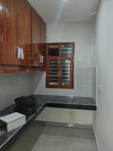 Kitchen Image of 700 Sq.ft 2 BHK Builder Floor for rent in Munirka New Delhi for Rs. 28000