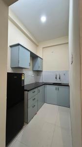 Kitchen Image of 651 Sq.ft 1 RK Apartment / Flat for rent in Vijay Nagar Indore for Rs. 15000