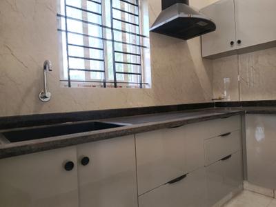 Kitchen Image of 1000 Sq.ft 2 BHK Builder Floor for rent in R.K. Hegde Nagar Bengaluru for Rs. 26000