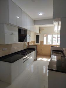 Kitchen Image of 1655 Sq.ft 3 BHK Apartment / Flat for rent in L And T Raintree Boulevard, Sahakara Nagar Bengaluru for Rs. 76000