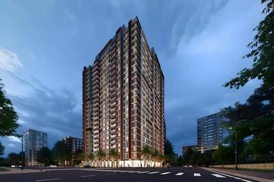 Image of 555 Sq.ft 1 BHK Apartment / Flat for sale in Bitcon Elysium, Kandivali East, Mumbai for Rs. 10300000