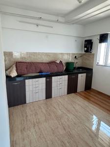 Kitchen Image of 460 Sq.ft 1 BHK Apartment / Flat for rent in VTP Leonara Building C And F, Mahalunge Pune for Rs. 23000