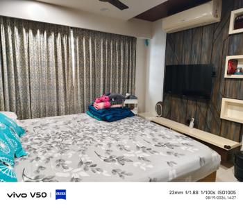 Bedroom Image of 1000 Sq.ft 3 BHK Apartment / Flat for sale in Alembic Alchemy Veda, Chhani Jakat Naka Vadodara for Rs. 9100000