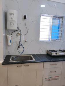 Kitchen Image of 1000 Sq.ft 1 BHK Apartment / Flat for rent in Bilekahalli Bengaluru for Rs. 28000