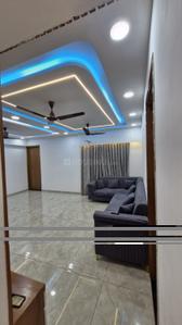 Hall Image of 1500 Sq.ft 3 BHK Apartment / Flat for rent in Ashwamegh Lifestyle, Sargasan Gandhinagar for Rs. 40000