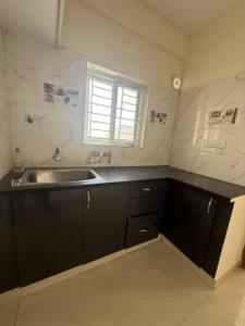 Kitchen Image of 600 Sq.ft 1 BHK Apartment / Flat for rent in Whitefield Bengaluru for Rs. 22500