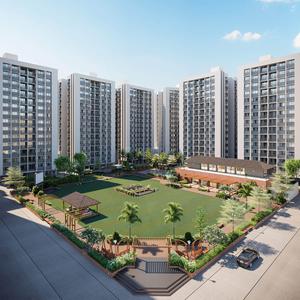 Image of 900 Sq.ft 3 BHK Apartment / Flat for sale in Shaligram Prime, South Bopal, Ahmedabad for Rs. 10000000
