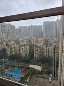 Balcony Image of 1200 Sq.ft 3 BHK Apartment / Flat for rent in Mahalunge Pune for Rs. 37000