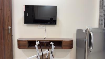 Bedroom Image of 550 Sq.ft 1 RK Builder Floor for rent in Suncity Township, Sector 54 Gurgaon for Rs. 20000