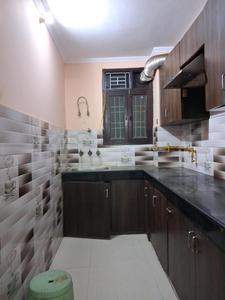 Kitchen Image of 1200 Sq.ft 3 BHK Builder Floor for rent in Sector 49 Noida for Rs. 25000